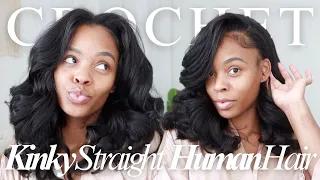 THE BEST CROCHET INSTALL YOU VE EVER SEEN Kinky Straight Vixen Install Ft FlowerSeason Hair