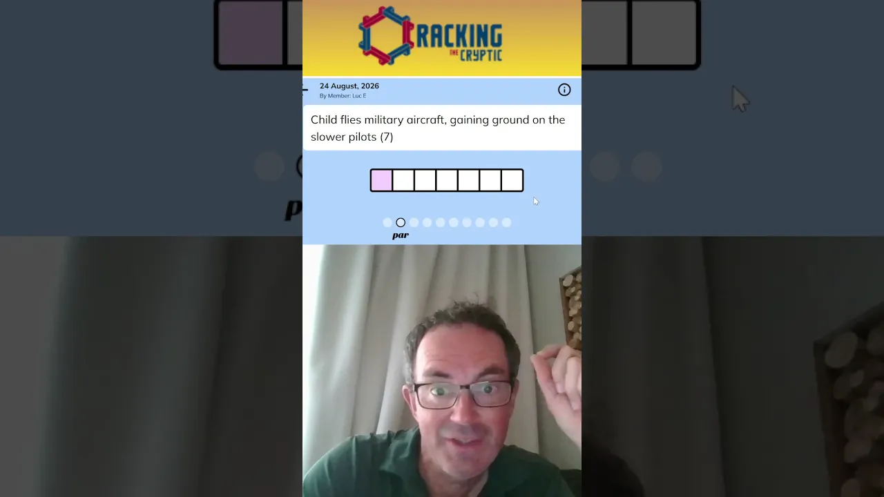 MinuteCryptic in a Minute - 24 August 2026 - LUCKY