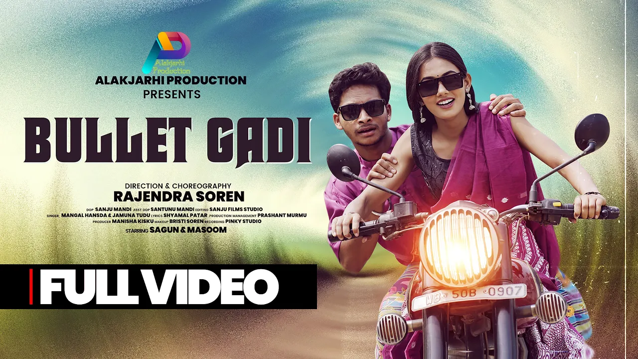 Bullet Gadi - New Santali Full Video 2023 - Sagun & Masoom - Mangal Hansda & Jamuna Tudu - Shyamal