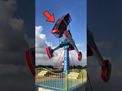 😱 3 Most DANGEROUS Rides in the World! 💀🎢 #Shorts