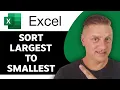 How to Sort Largest to Smallest in Excel Pivot Table Excel Tutorial 2026