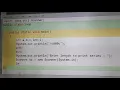 Program to print fibonacci series Bluej