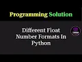 Python Program to Check Output of Floating Exponential Programming Question Tukka Learn