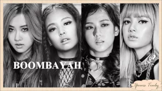 Download BLACKPINK - '붐바야'BOOMBAYAH EASY LYRICS MP3