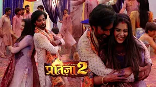 mann kee awaaz pratigya 2 on location video holi celebration pooja u0026 arhaan