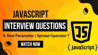 JavaScript Rest Parameters Spread Operator Explained LearnCodeWithGK Interview Prep 2024