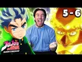 FIRST TIME REACTION to JJBA Diamond Is Unbreakable Ep 5 and 6