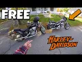 Found Two Free Motorcycles