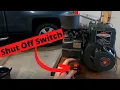 Installing a Handlebar Engine Shut Off Switch Small Engine
