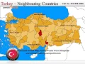 Editable Map Turkey Powerpoint Template