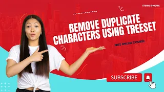 Remove duplicate Characters using TreeSet Remove duplicates from string in java