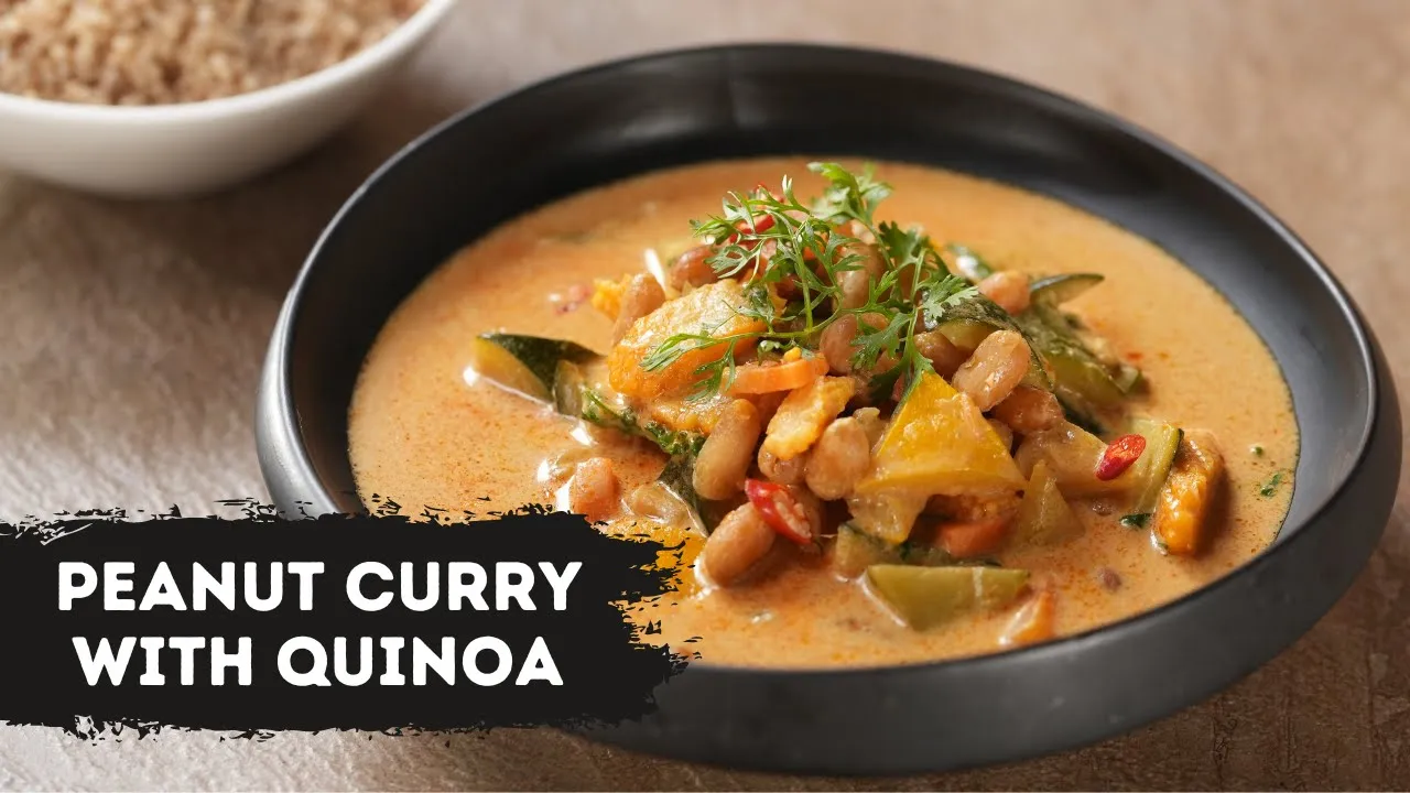 Peanut Curry with Quinoa         Protein Rich Recipe   Sanjeev Kapoor Khazana