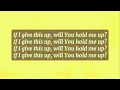 Terrain - Hold Me Up (feat. Joe L Barnes) [Lyrics]