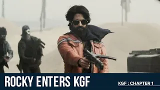 rocky enters kgf kgf chapter 1 yash prashanth neel