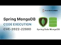 spring data mongodb remote code execution cve-2022-22980 poc