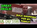 Bulk Shop with Me at The Chef s Store What Did I Get and How Much Did I Spend