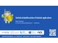 Statistical deobfuscation of Android applications by Petar Tsankov