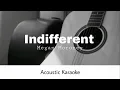 Megan Moroney - Indifferent (Acoustic Karaoke)