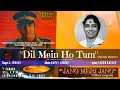 Lagu Bappi Lahiri | S. Janaki | Dil Mein Ho Tum - Female Version | SATYAMEV JAYATE (1987) | Vinyl Rip