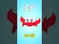 CR Blend Song - Phonics Learn to Read #shorts