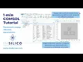1-min COMSOL Tutorial Parametric sweep