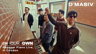 D’MASIV - On Our Own | Live Piano Session at West Hampstead Station, London.