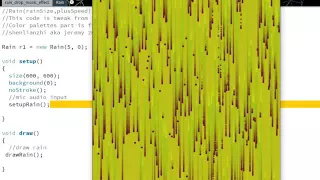 Rain Drop with react