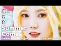 Lagu Summer Comes - OH MY GIRL (Line Distribution + Lyrics)