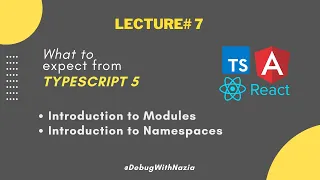 Modules Namespaces in TypeScript 5 Absolute Beginners to Advance Course Lecture 7