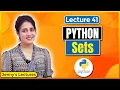 Sets in Python Python Tutorials for Beginners Part1