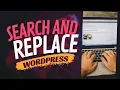 How to Perform Search and Replace on a WordPress Database