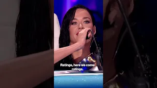 Katy Perry suffers wardrobe malfunction live on ‘American Idol’ #shorts