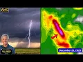 California Christmas Storm Severe Weather Warnings Flooding Snow