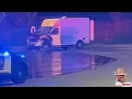 TRUCK caught on fire in the Fall River Market Basket Parking Lot