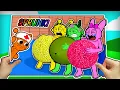 Download Lagu Making INCREDIBOX SPRUNKI 📚 The Sprunkies are pregnant - Pinki + Vineria + Simon Squishy Paper DIY