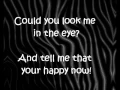 Download Lagu Are You Happy Now- Michelle Branch (Lyrics)
