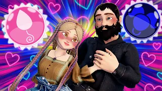 [ 𝐌𝐋𝐁 𝐅𝐔𝐓𝐔𝐑𝐄 ] 𝘼𝙙𝙪𝙡𝙩 Ivan & Mylene 🐭🐃 (𝙉𝙚𝙤 PolyMouse & Minotaurox) 🩷💙
