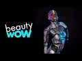 FUTURISTIC ROBOT GLAM BODY PAINT BEAUTY WOW
