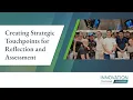 Creating Strategic Touchpoints for Critical Reflection