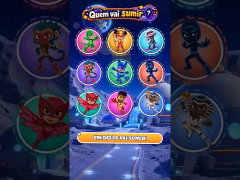 Missão na Lua: Quem Vai Sumir em PJ Masks? 🌙👀