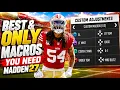 THE BEST ONLY DEFENSIVE MACROS YOU NEED IN MADDEN 27