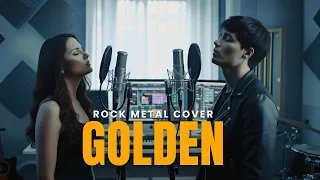 golden huntr x kpop demon hunters cover rock metal by 3rixz waves