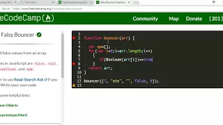falsy bouncer freecodecamp