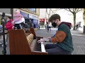 I played AKEBOSHI - WIND (Naruto) on piano in public