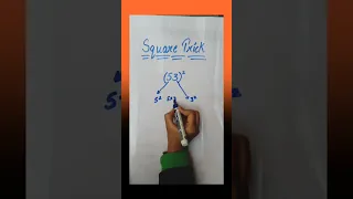 shortcut method to find square of any number