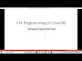 C programming on Linux - Template Parameter Pack