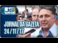 Download Lagu Jornal da Gazeta - 24/11/2017
