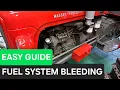 How to BLEED the FUEL SYSTEM on a Massey Ferguson