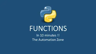 Functions - Python Tutorial 17
