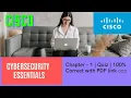 CISCO - Cybersecurity Essentials Chapter 1 Quiz 100 CORRECT with PDF solutions link